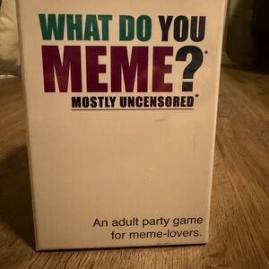 What Do You Meme? (Mostly Uncensored Edition) –New & Sealed Party Game